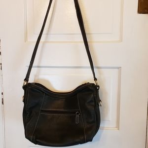Croft & Barrow Leather Shoulder Purse